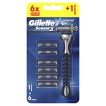 Станок для бритья мужской (Бритва) Gillette Sensor 3+6 сменных картриджей,1 шт
