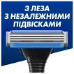 Станок для бритья мужской (Бритва) Gillette Sensor 3+6 сменных картриджей,1 шт фото 1