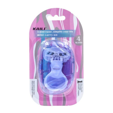 Станок Kaili + 1 сменный картридж, 4 лезвия