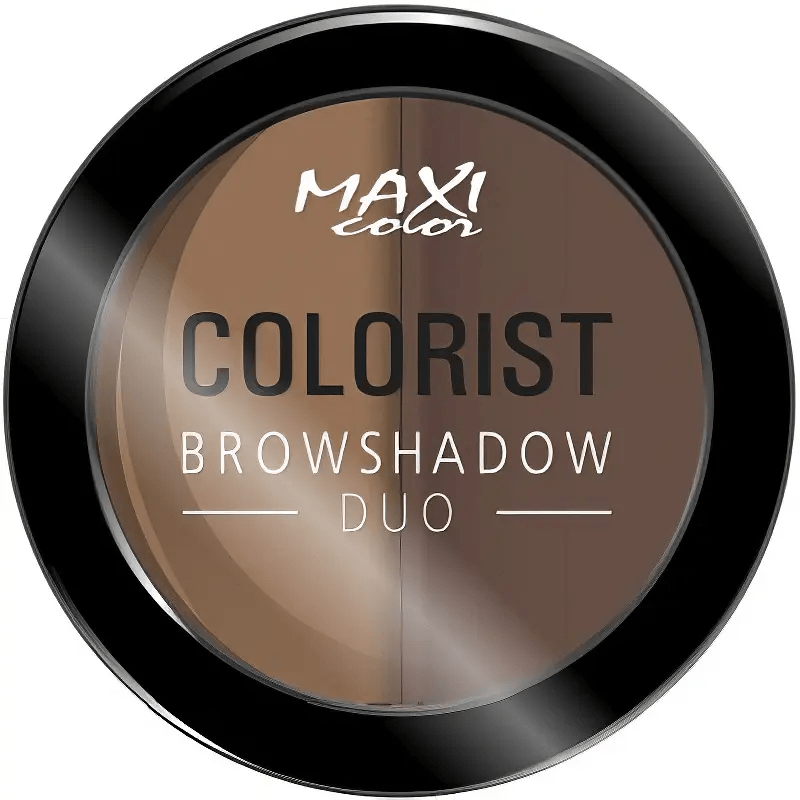 Тіні для брів Maxi Color Browshadow DUO №2, 3 г