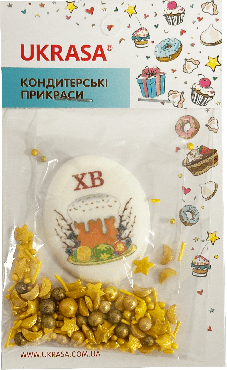 Украса Украшение кондитерское 