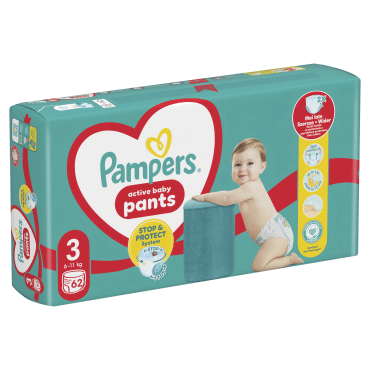 Трусики Pampers Jumbo Pack Pants Midi Розмір 3, 62 штуки фото 2