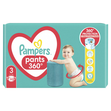 Подгузники-трусики Pampers Pants Размер 3 (6-11 кг), 62 шт фото 14