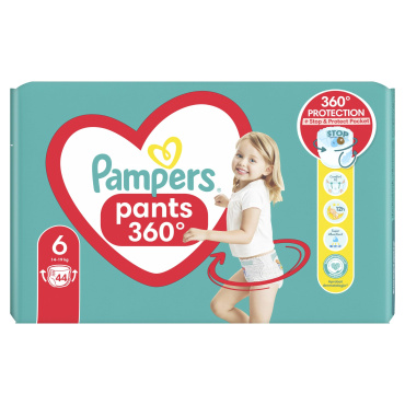 Pampers Pants подгузники - трусики Размер 6 (15+ кг), 44 шт фото 14
