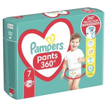 Pampers Pants підгузки - трусики Розмір 7 (17+ кг), 38 шт фото 2