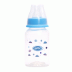 Бутылочка круглая Lindo с силиконовой соской 0+, 125 мл фото 1