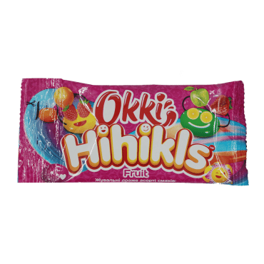 Okki Hihikls жевательные драже Fruit mix, 25г