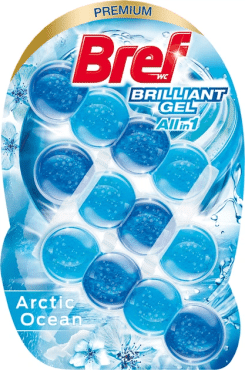 Гель для туалету Bref Brilliant Gel арктичний океан 42 г