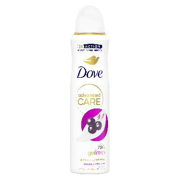 Дезодорант спрей Dove Ягоды асаи и водяная лилия, 150 мл