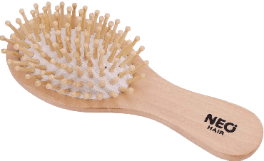 Щетка массажная NEO hair деревянная овальная