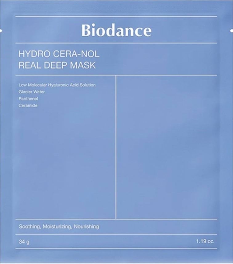 Гідрогелева маска Biodance Hydro Cera-Nol Real Deep Mask 1 шт