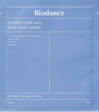 Гідрогелева маска Biodance Hydro Cera-Nol Real Deep Mask 1 шт