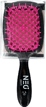Щітка масажна NEO hair продувна прямокутна чорна