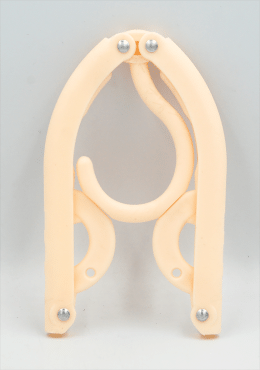 Складная дорожная вешалка для одежды, компактная, бежевая,1шт фото 1