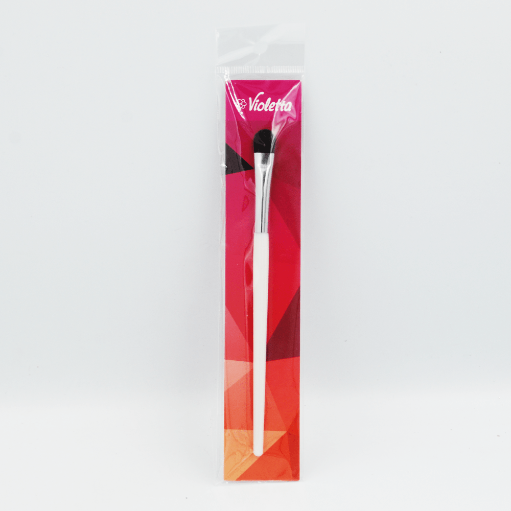 Violetta кисточка для растушовки большая, белая, 1шт