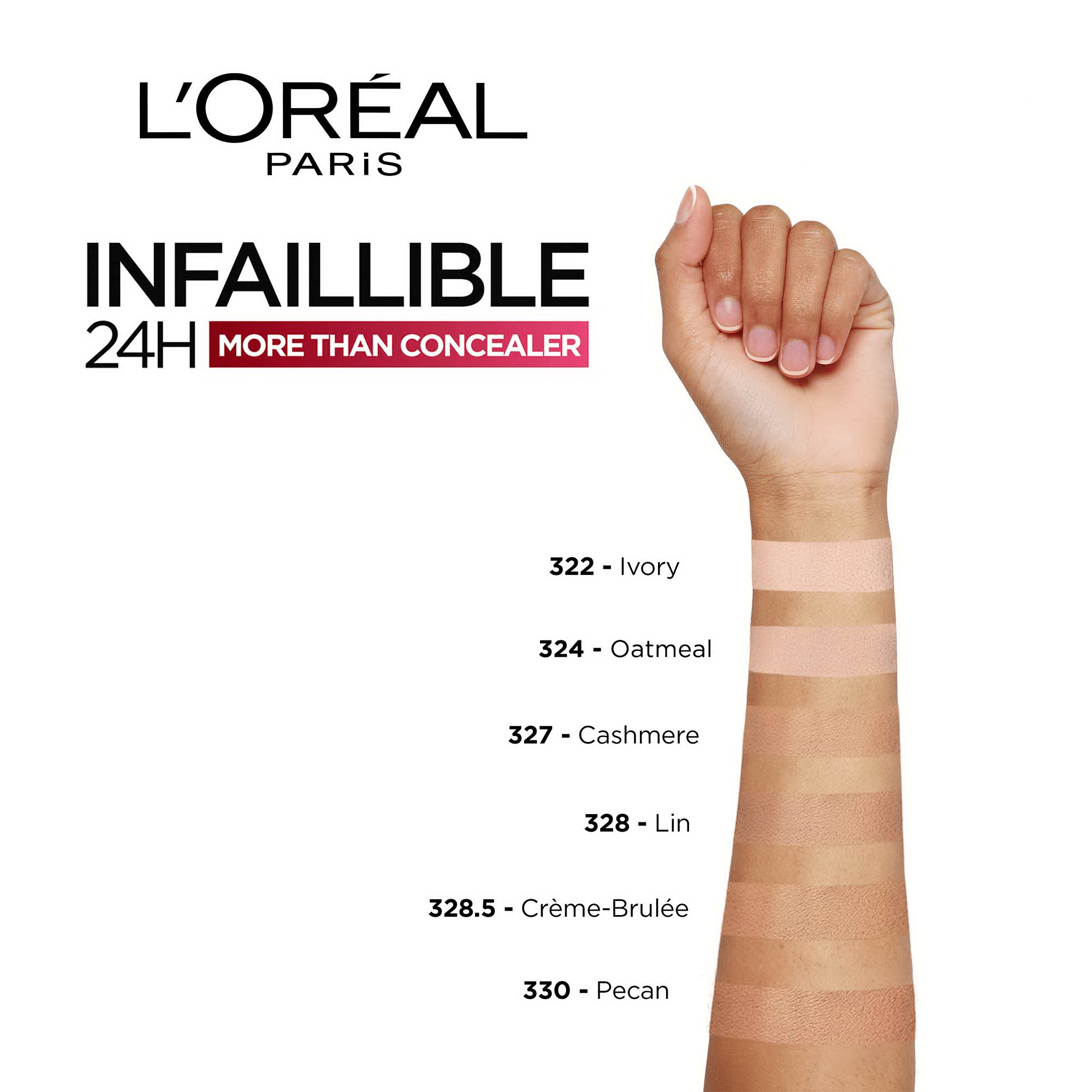 Консиллер для лица L`Oreal Infaillible 24H, 328.5, 11 мл фото 3