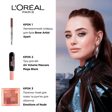 Стійка туш для вій L’Oréal Paris Air Volume 30H Mega Black, 9.4 мл фото 3