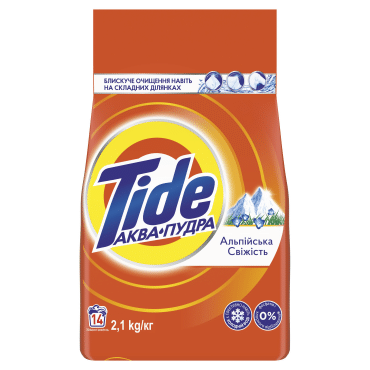 Пральний порошок Tide Аква-Пудра Альпійська Свіжість, 2.1 кг фото 2