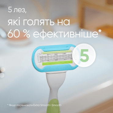 Станок для бритья женский Venus Extra Smooth с 1 сменным картриджем фото 1