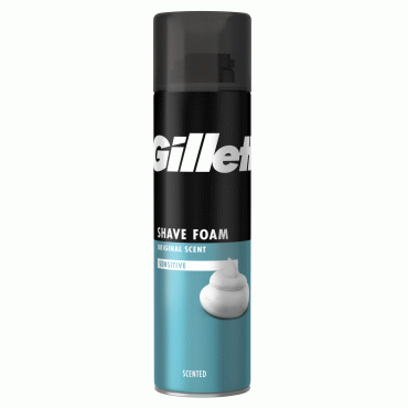 Піна для гоління Gillette Classic Sensitive 200 мл фото 7