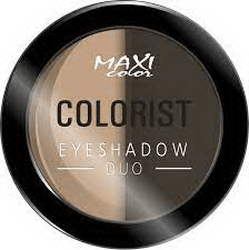 Тіні для вік Maxi Color Eyeshadow Duo, тон 8, 3 г