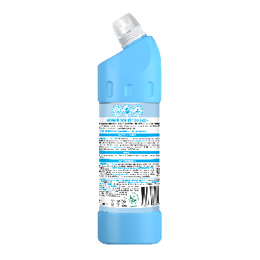 Domestos гель для чистки унитаза Свежесть моря, 1л фото 2