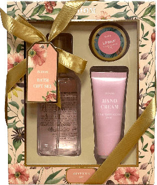 Набір подарунковий догляд за тілом та обличчям BLOOM BATH CIFT SET