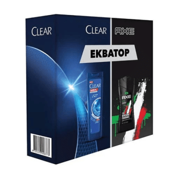Подарочный набор CLEAR & AXE 