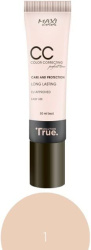 Тональный крем для лица Maxi Color True Solution CC, 30 мл, тон 01