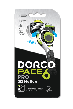 Dorco Pro 3D Motion станок+1 картридж, 6 лез