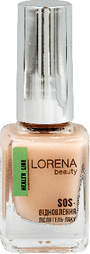 LORENA beauty догляд за нігтями Health Line SOS-відновлення після гель-лаку №01, 12,5мл