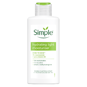 Крем для обличчя зволожуючий легка формула Simple Kind to Skin, 125 мл фото 1