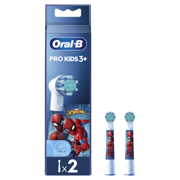 Насадки для електричної зубної щітки Oral-B Kids Людина-павук, 2 шт