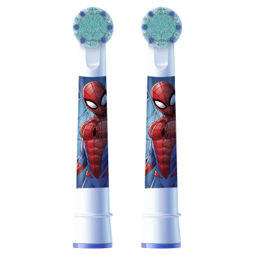 Насадки для електричної зубної щітки Oral-B Kids Людина-павук, 2 шт фото 2