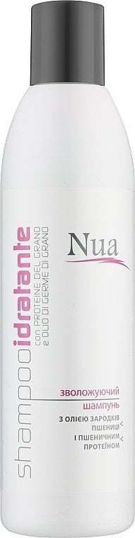 Шампунь для волос Nua увлажняющий с маслом зародышей пшеницы 250 мл