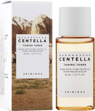 Тонер Skin1004 зволожуючий з центелою та гіалуроновою кислотою 30 мл фото 1