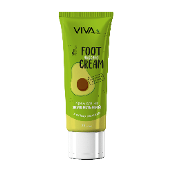 Крем для ног VIVAfruts питательный с маслом авокадо, 75 г