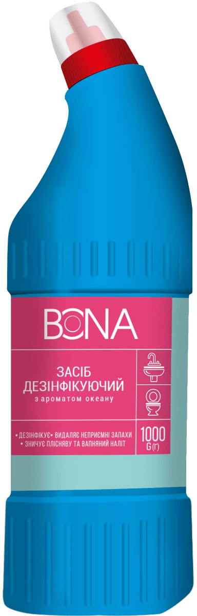 Засіб дезінфікуючий Bona з ароматом океану 1 л