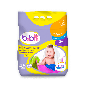 Bebis средство для стирки детской одежды порошкообразное, 2,4кг