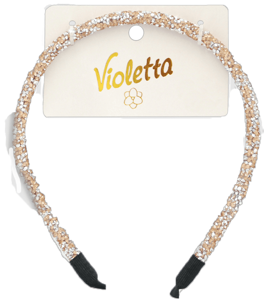 Ободок для волос Violetta col. артикул (CH-SM-23-324) со стразами 1 шт.