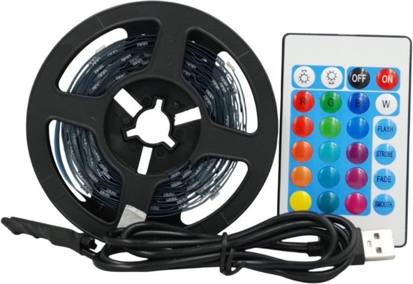 Світлодіодна стрічка SKY від USB з пультом 5 м 1 набір