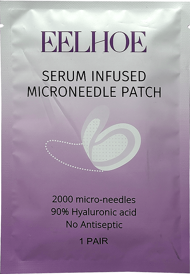 Патчі під очі EELHOE з мікроголками для відновлення клітин 1 пара