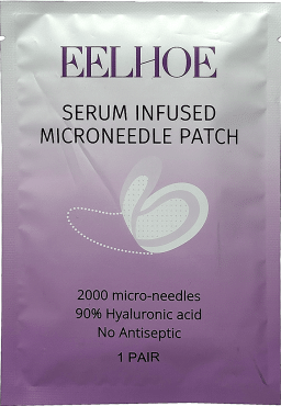 Патчі під очі EELHOE з мікроголками для відновлення клітин 1 пара