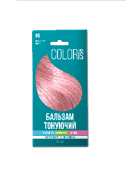 Miss Coloris Бальзам тонирующий для волос Клубничный блонд №85, 30мл