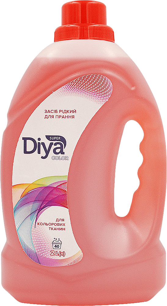 Гель для стирки жидкий Super Diya color 2 л