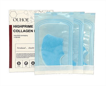 Лифтинг-патчи для лица OUHOE растворимые с коллагеном HighPrime Collagen Film , 20 г/3 шт фото 1