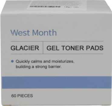 Тонер-педы West & Month Panthenol охлаждающие и успокаивающие 132 г 60 шт.