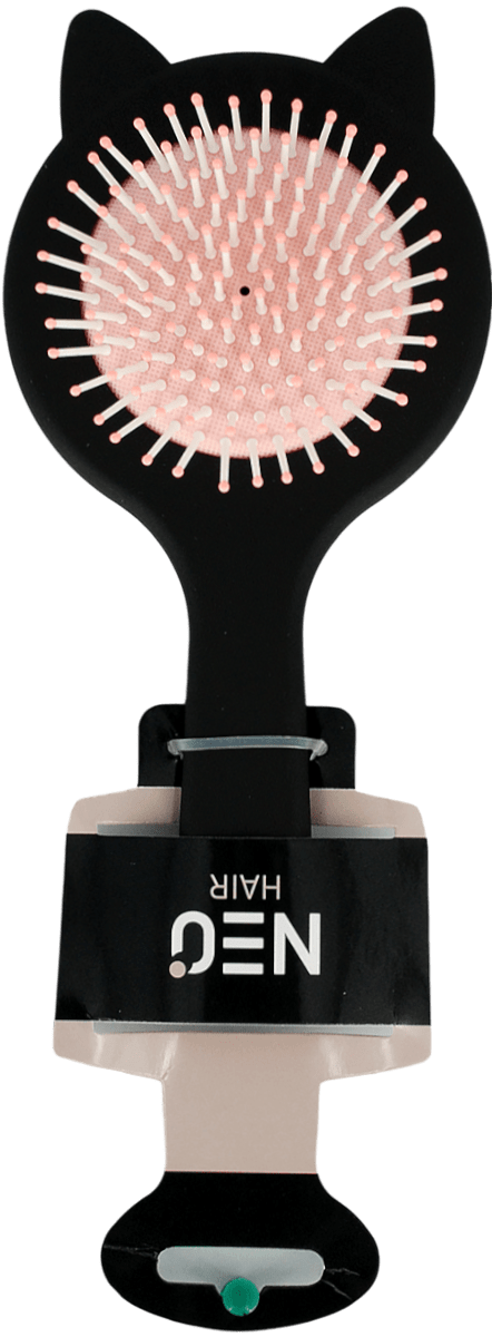 Щетка массажная детская NEO hair котенок