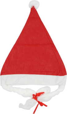 Ковпак новорічний з косичками 216130-25 (к26) 1 шт