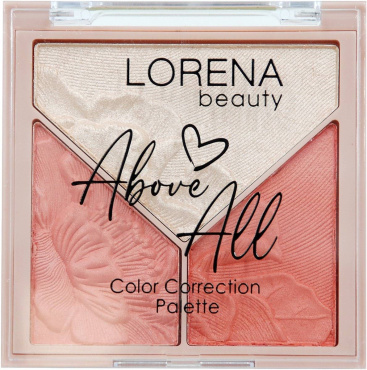 Палетка для контурингу обличчя LORENA beauty Color Correction Palette відтінок 01